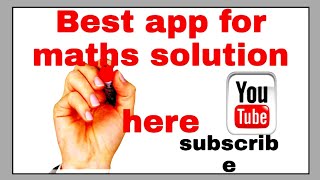 Best app for maths solution here screenshot 1