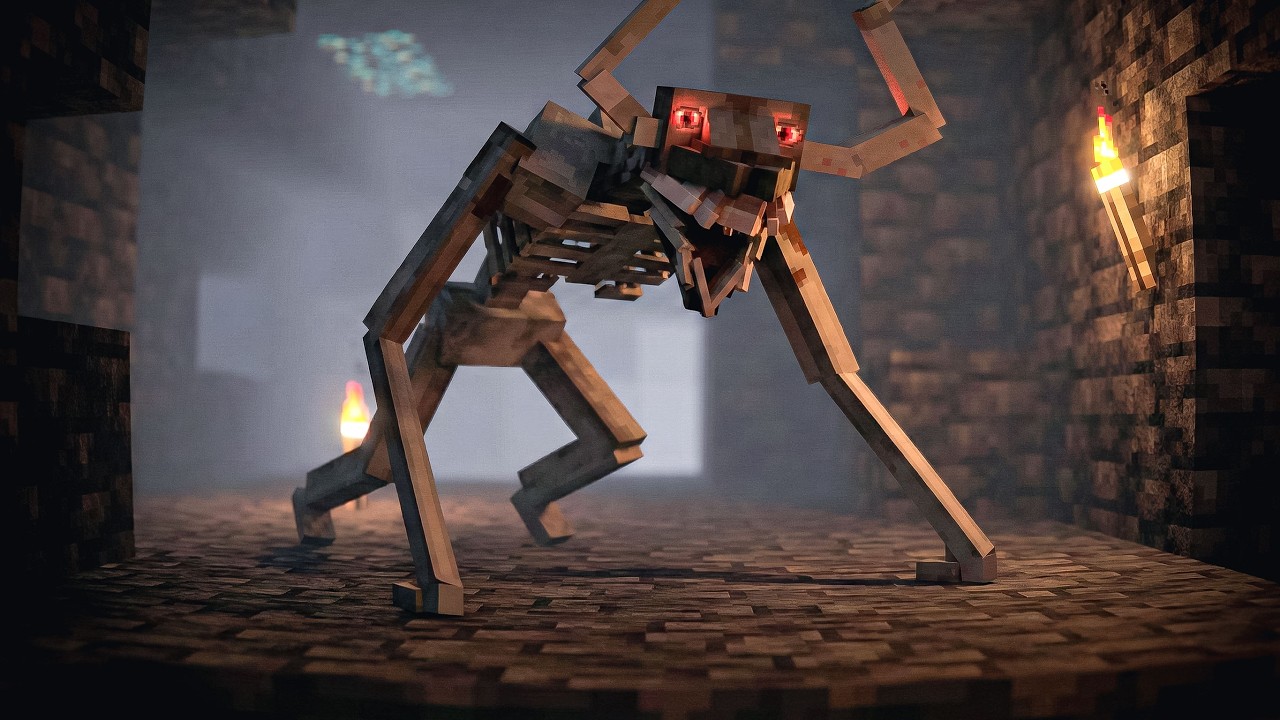 Эти Монстры Живут в Пещерах | Хоррор Сборка Майнкрафт