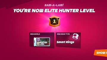 A quick look at what happens when you reach the Elite Hunter level in Moco #joinmoco #Elite #moco