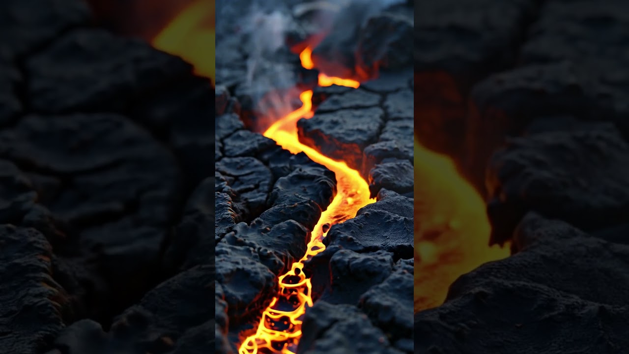 🔥 From Molten Lava to Liquid Gold – Hypnotic AI Visual