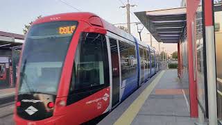 Prado del Espino - Madrid Metro Ligero ML3, saliendo hacia Colonia Jardín