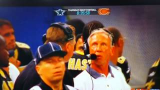 Ditka destroys an assistant coach on the sideline