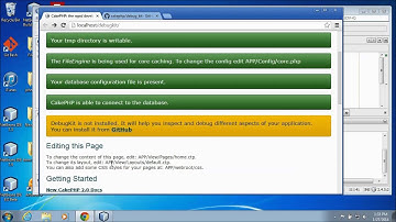 Cakephp Enabling DebugKit