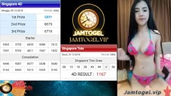 Keluaran / Live Result Togel Singapura (SGP) : Senin, 31 Desember 2018