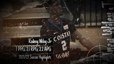 Rodney Wiley Jr 2021/22 Season Highlights HD