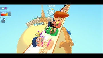 Teeth Runner - Gameplay video - Android, ios - All levels - Lvl10