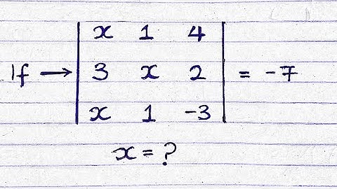 Matrices and Determinant Sample Problem #matrix #matrices #determinants #excellenceacademy