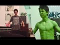 Skinny boy turns into hulk