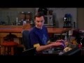 Sheldon pecking for corn- The Big Bang Theory S6x8