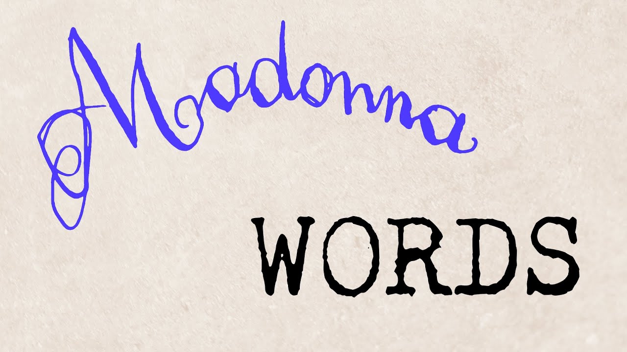 Madonna - Words (2015 / 2025 Remix)