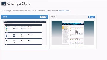 How to change your cPanel style