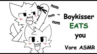 Furry Asmr Boykisser Eats You Vore Asmr M4A Kisses Brushing Licks