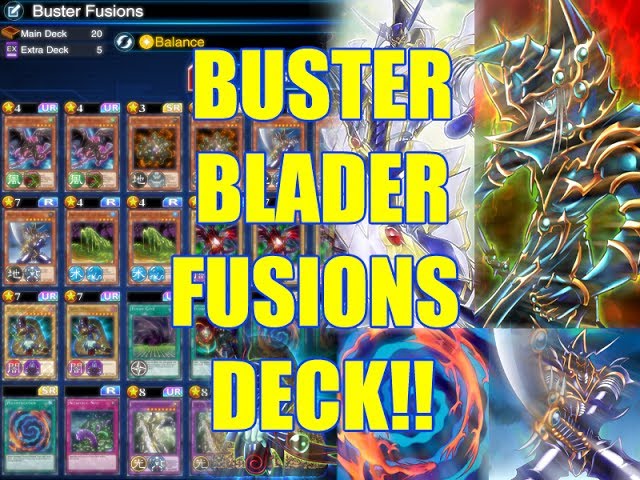 yugioh duel links buster blader deck Yu-Gi-Oh Duel Links Buster Blader Fusions Deck