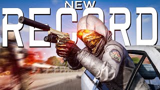 NEW PISTOL ONLY KILL RECORD - It got wild! - PUBG