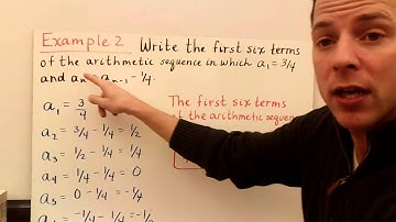 Arithmetic Sequences Part 2