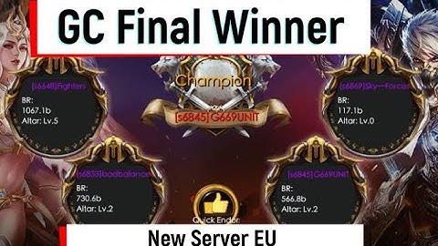 Guild Clash Final Winner - New Server EU - Legacy of Discord - Caipy PoV