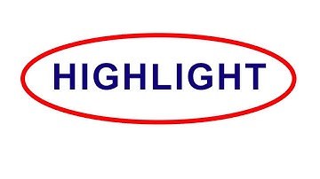 Highlight your Text in just 2 Minutes! #QuickTip19