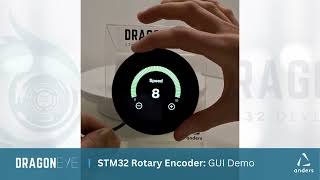 DRAGONEYE STM32 Rotary Encoder - GUI DEMO!