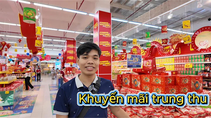 Siêu thị BigC (Go) tràn ngập đồ giảm giá dịp Trung thu, bánh dẻo và bánh nướng với vô vàn hương vị