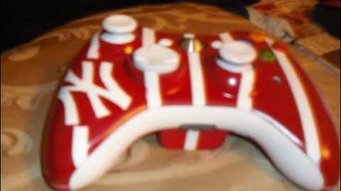 My first custom XBOX 360 controller