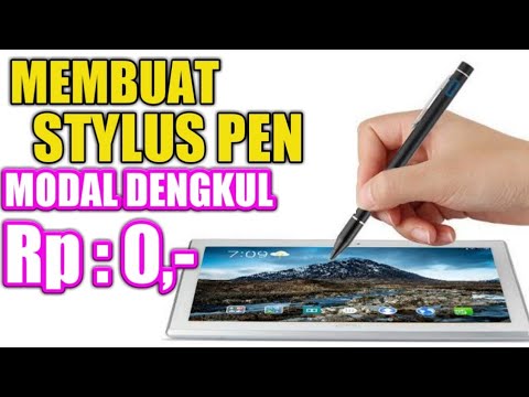 cara membuat stylus android/ios seperti harga yg 1 jutaan. 