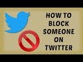 How To Block Someone On Twitter | Block People On Twitter - Hindi | DR technology