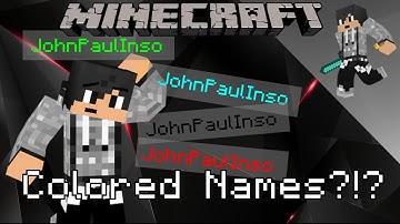 Minecraft: How to change the color of your name in 1.12?!? | Custom Command