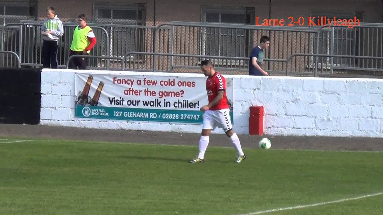 football score Larne v Killyleagh