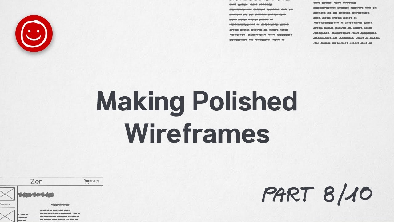 8 making polished wireframes youtube