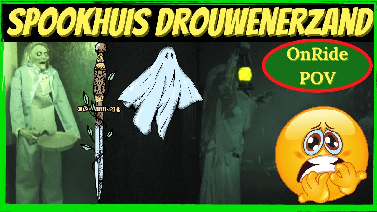 Drouwenerzand Attractiepark - Landhuys den Linden (Spookhuis) OnRide POV