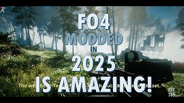 Fallout 4 in 2025 is amazing! Heavy Mod list 4K