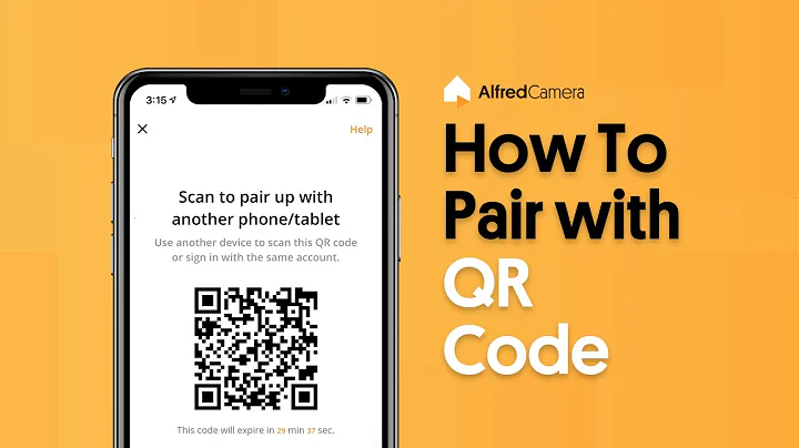 Alfred Tutorial - How to pair with QR code