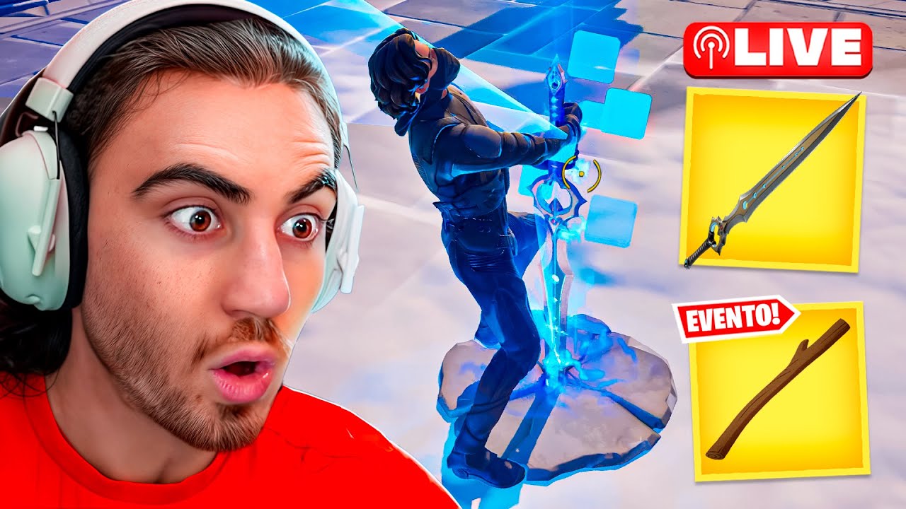 HA VUELTO LA ESPADA Y EVENTO DE LA VARA EN FORTNITE🤩 