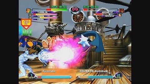 MvC2: Charlie Crossfire Glitch to Offscreen Assist Kill