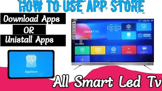 How to use app store in smart tv, How to Install and uninstall apps in smart tv screenshot 2