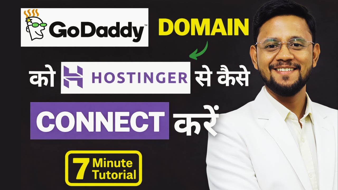 How to Connect GoDaddy Domain to Hostinger Account 2025 | Complete Step-by-Step Tutorial