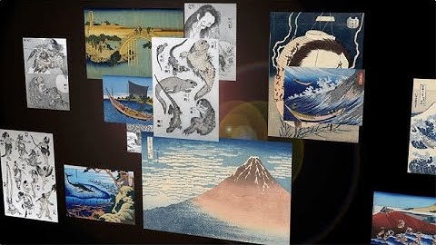 【日本の妖怪】６．北斎と国芳／Japanese Yokai – 6. Hokusai and Kuniyoshi