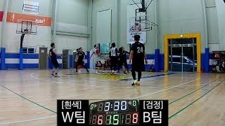 20201015 3  W팀 vs B팀 제2경기1쿼터 [할렘비트]