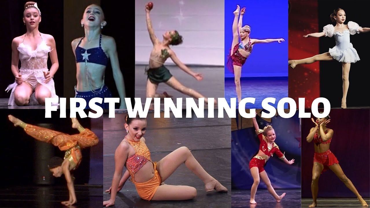 EACH GIRL'S FIRST WINNING SOLO RANKED ON DANCE MOMS