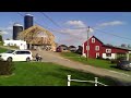 Hunsberger Amish Barn Raising in 99 seconds--November 5, 2021