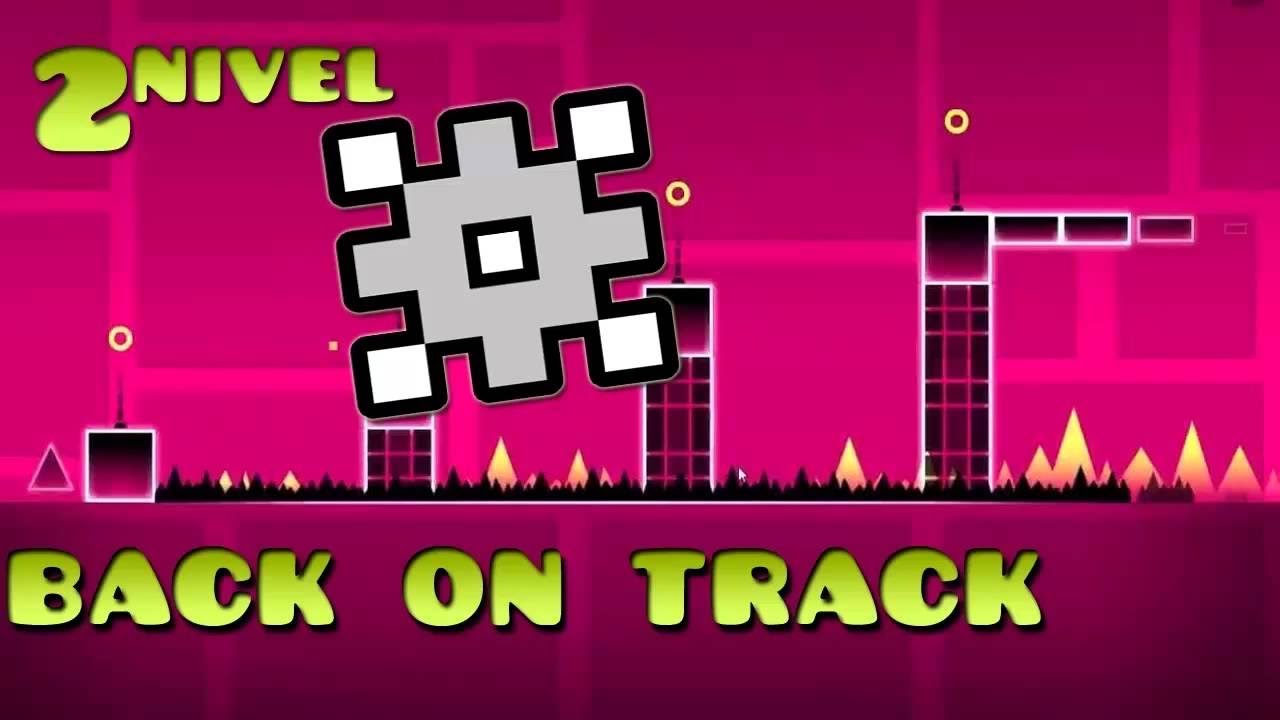 Ты прошла geometry dash. Геометрии Даш back on track. Геометрия Даш back on track превью. Geometry Dash back on track Silent. Geometry Dash back on track by skubn.