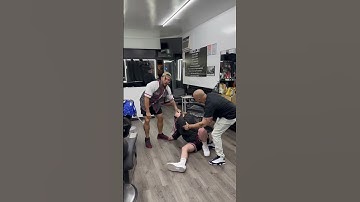 Thumbnail of 6ix9ine Jumped In Barbershop #shorts