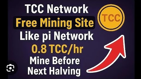 The NEXT PI?🤔🔥✅🚀 Start Mining TCC: How To Register Account, Mine, Invite Friends And More