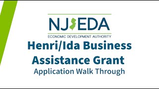 Henri/Ida Business Assistance Grant Program Application Walk Through