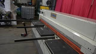 Pre-owned DURMA DIRECT DRIVE MECHANICAL SHEAR 8’ x 10 ga. CAPACITY for sale