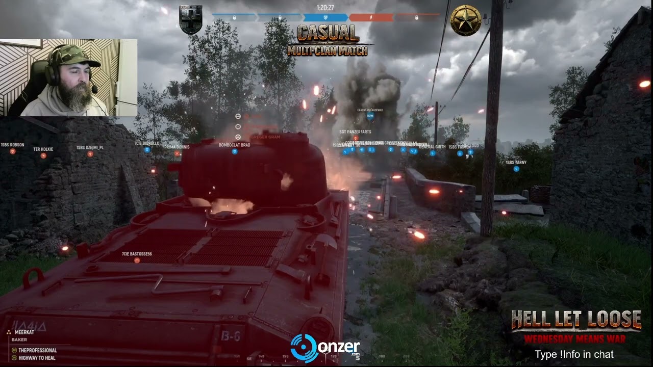 Hell Let Loose - Casual Multi-clan Friendly Match. PHL - 49 v 49. Come watch the action unfold!