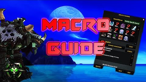 6.2 Frost & Unholy Macro PvP Guide - Warlords of Draenor