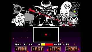 Sans But Its A Survival Fight--Full Playthrough--