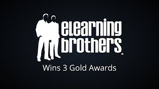eLearning Brothers Wins 3 Horizon Interactive Gold Awards