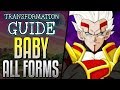 ALL BABY Forms Explained - Dragon Ball GT